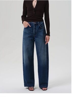 Citizens Of Humanity Deep Indigo Wide-Leg Jeans